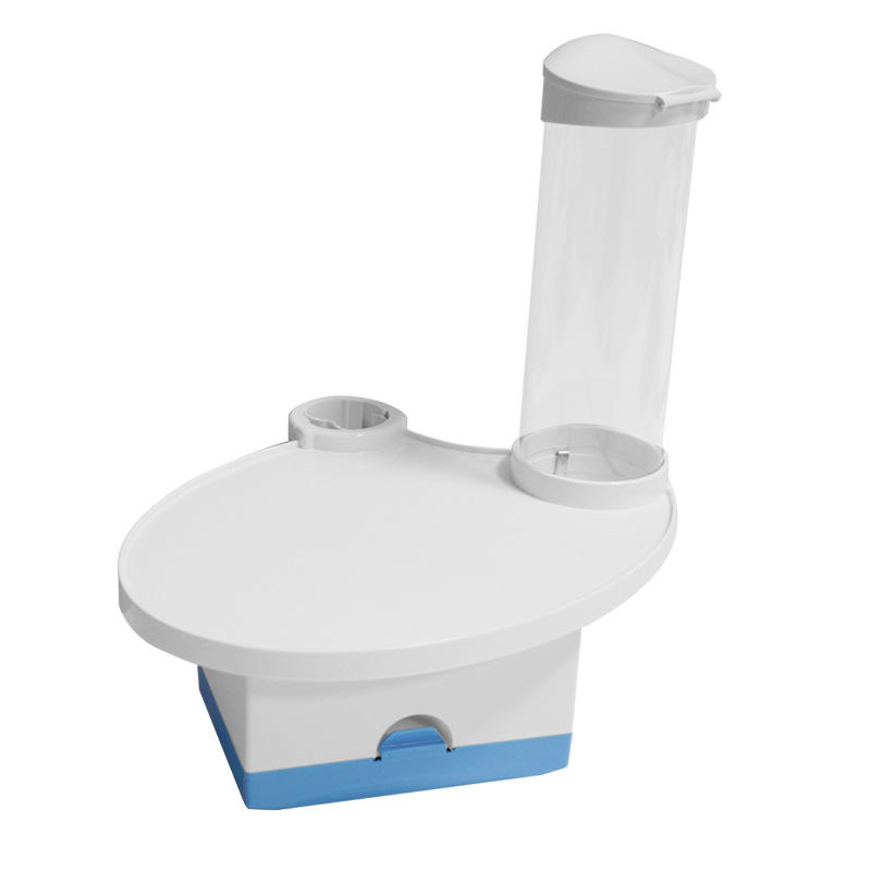17-Electric Dental Chair Three-in-One Feature Paper Cup Holder Plastic Tray Tissue Box Oral Therapy Equ.jpg